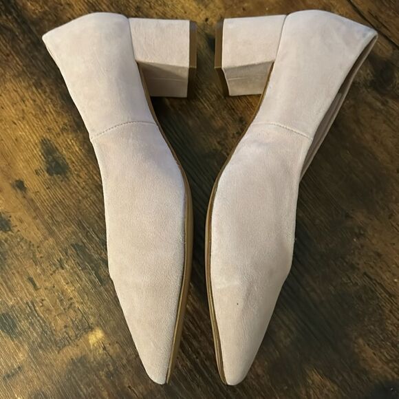 Sole Bliss Ingrid heels in Blush Suede Size 38 / Néw No Box - Picture 7 of 11